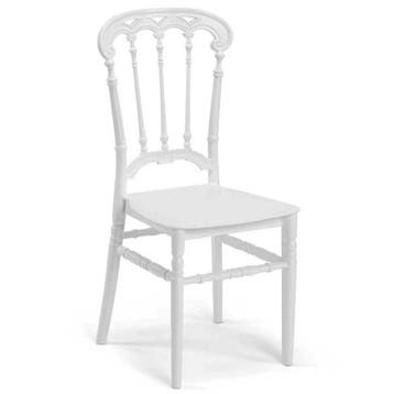 Wedding Chair | ROMA | Kunststof | Div. Kleuren | Stapelbaar, Verzenden, Nieuw in verpakking