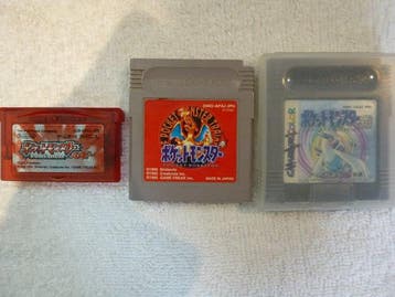 Nintendo - Gameboy Advance - Pokémon Ruby, Red, Silver, Nieuw