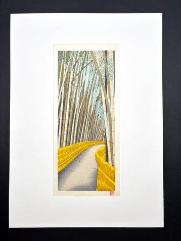 Saganoji  Bamboo forest in Kyoto - NO RESERVE -, Antiek en Kunst