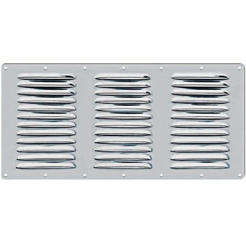Ventilatierooster Rechthoekig 360x185mm Rvs, Watersport en Boten, Ophalen of Verzenden, Nieuw