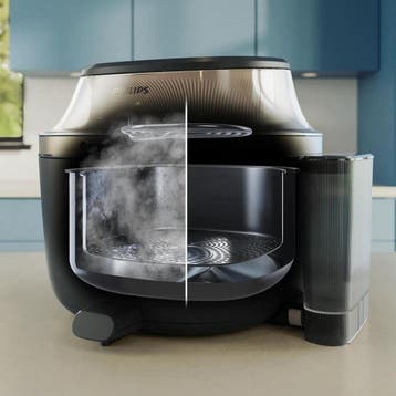 Philips NA543/00 Heteluchtfriteuse 7,2 l - Rapid Air - Stoom, Ophalen of Verzenden, Zo goed als nieuw, PHILIPS