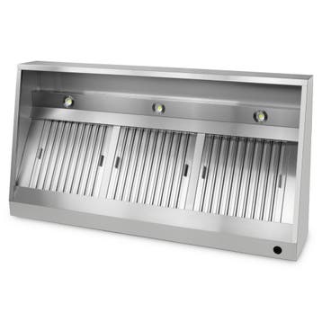 HCB Afzuigkap - schuin model - 180 cm - RVS, Verzenden, Nieuw in verpakking