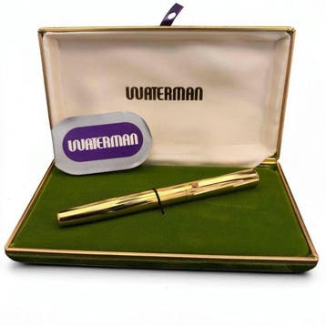 Waterman - C/F Lady (Cartridge Filler) - Smooth Gold Plated, Nieuw