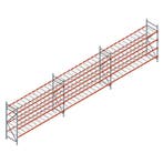 Voordeelrij gebruikte grootvakstelling 2150x6200x1200 mm