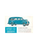1940 CHEVROLET TRUCKS PROGRAMMA BROCHURE NEDERLANDS, Nieuw, Chevrolet, Author