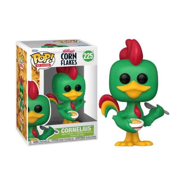 Funko Pop! Ad Icons: Kellogs - Cornelius Corn Flake #225, Verzamelen, Poppetjes en Figuurtjes, Verzenden