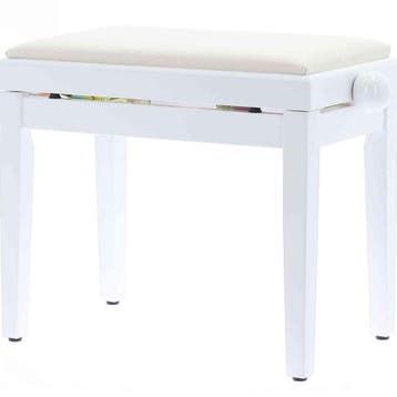 QUIKLOK PB010WH Piano Bank – Verstelbaar 480-570 mm,, Ophalen of Verzenden, Nieuw