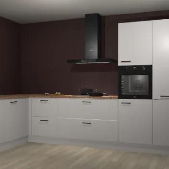 Zijdegrijze keuken Nuuk 68646, Verzenden, Nieuw