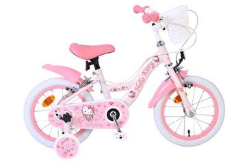 Hello Kitty 14 inch meisjesfiets - Roze - zonder, Verzenden, Nieuw