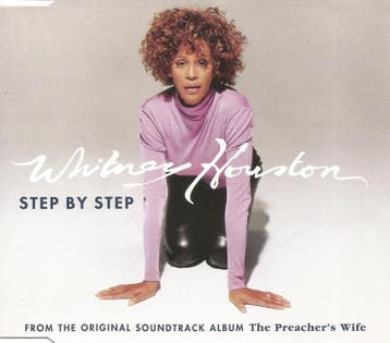 Whitney Houston - Step By Step, Ophalen of Verzenden, Gebruikt
