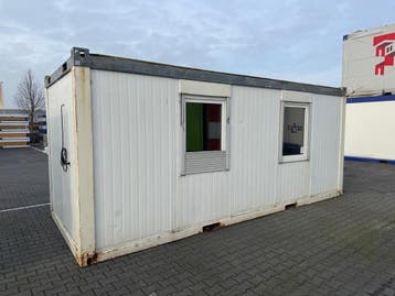 Kantoorunit – 6 x 2.44 meter – Gebruikt