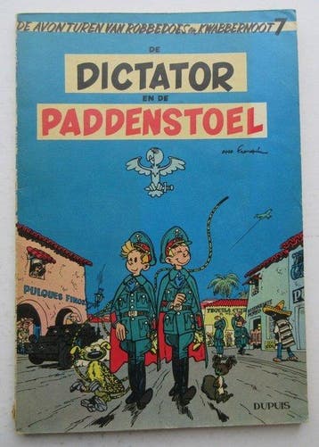 Robbedoes en Kwabbernoot 7 - De dictator en de paddenstoel -, Nieuw