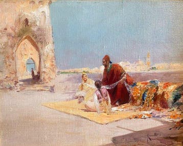 Oscar Ricciardi (1864-1935) - Harem all’aperto
