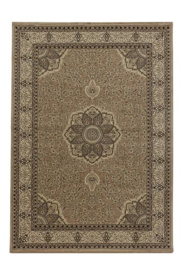Perzisch Tapijt | Kashmir | Medaillon | Beige | 200x290 cm, Verzenden, Nieuw