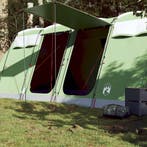 vidaXL Tunneltent 10-persoons waterdicht groen, Verzenden, Nieuw, Tot en met 2