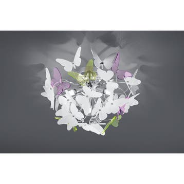 LED Plafondlamp - Plafondverlichting - Trion Baduli - G9, Ophalen of Verzenden, Nieuw, Metaal