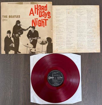Beatles - A Hard Days Night (Japan) - 1st Press – Red, Nieuw in verpakking