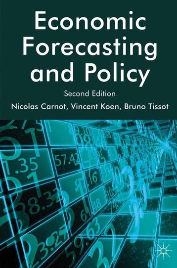 9780230243224 Economic Forecasting  Policy, Verzenden, Nieuw, N. Carnot