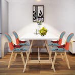 24goodz Eetkamerstoel 4-delige Set - Ergonomisch Ontwerp - S, Huis en Inrichting, Stoelen, Verzenden, Nieuw