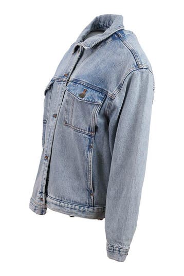 Timberland Jas in maat XS Blauw, Kleding | Dames, Jassen | Winter, Timberland, Verzenden, Zo goed als nieuw, Blauw