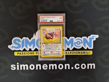 Pokémon - 1 Graded card - Eevee First edition - PSA 9 - WOTC, Nieuw
