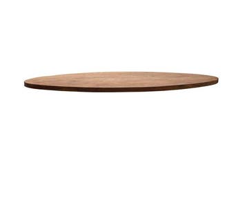 Ovaal Teak Tafelblad 240x110 cm  | Livingfurn, Ophalen of Verzenden, Nieuw