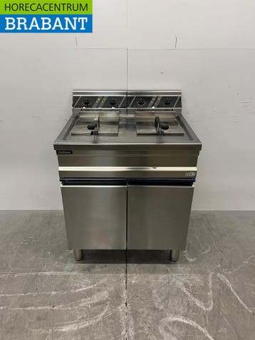 RVS Profinox Dubbele Friteuse 2 x 12 liter 2 x 400V Horeca, Ophalen of Verzenden, Gebruikt