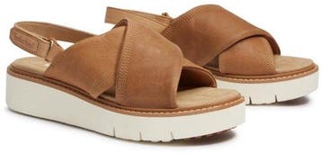 Timberland Safari Dawn BACKSTRAP SANDAL MEDIUM BEIGE FULL GR, Kleding | Dames, Verzenden, Nieuw