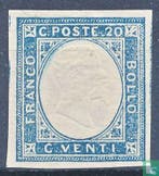 Italiaanse staten - Sardinië - Victor Emmanuel II - 1855, Verzenden, Postfris