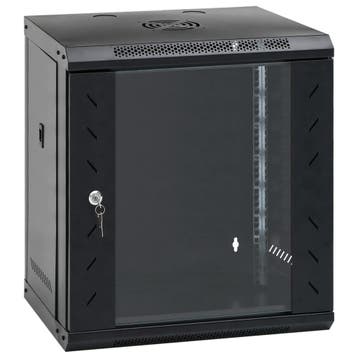 vidaXL Netwerkkast wandgemonteerd 12U 19 IP20 53x40x60 cm, Verzenden, Nieuw