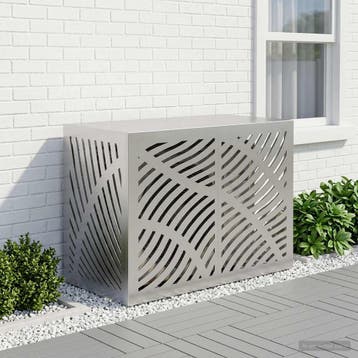 vidaXL Airconditioner hoes zilver 100 x 50 x 70 cm Roestvrij, Verzenden, Nieuw