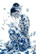 NYX - Métamorphose Geisha - Porcelaine Bleu Blanc