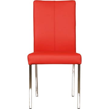 Set van 8 Leren eetkamerstoelen Comfort - Toledo Ferrari, Ophalen of Verzenden, Nieuw, Leer, Vijf, Zes of meer stoelen