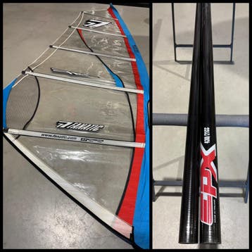 Fanatic Freeride 5.5 + 430 SDM Epoxy, Watersport en Boten, Ophalen of Verzenden, Nieuw