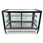 HCB Luxe koelvitrine - 160 liter - 230V - RVS, Verzenden, Nieuw in verpakking, Koelen en Vriezen
