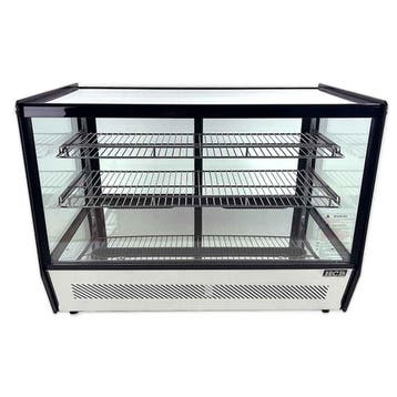 HCB Luxe koelvitrine - 160 liter - 230V - RVS, Verzenden, Nieuw in verpakking, Koelen en Vriezen