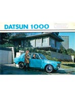 1968 DATSUN 1000 BROCHURE NEDERLANDS, Nieuw, Nissan, Author