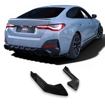 Diffuser seiten Splitter geschikt voor BMW 4 Series G26 Gran