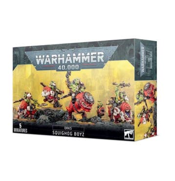 Orks Squighog Boyz (Warhammer Nieuw), Hobby en Vrije tijd, Wargaming, Ophalen of Verzenden, Nieuw