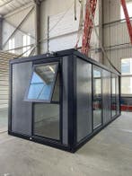 verplaatsbare unit, chalet, mobielkantoor in het antraciet, Gelderland, Chalet