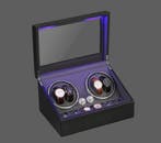 Watchwinder - Horloge doos - Horloge winder - Zwart - Olvy, Verzenden, Zo goed als nieuw