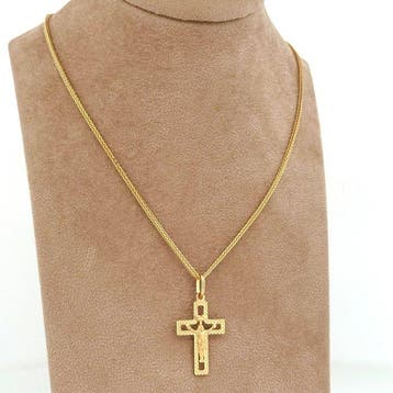 Handmade - Halsketting - 3 g - 18 karaat Geel goud, Nieuw