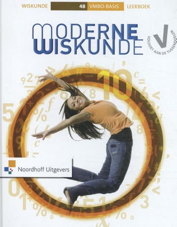 vmbo-b 4b / Moderne Wiskunde / leerboek 9789001821982, Verzenden, Zo goed als nieuw