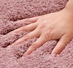 Fluffy Badkamer Vloermat - Wasbaar en Antislip - 40x60cm, Verzenden, Nieuw, Rechthoekig