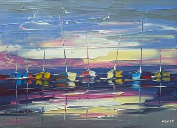 Janusz Kik (1956) - Bateaux Oubliés