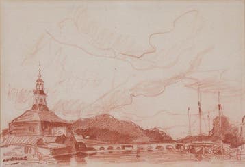 Willem Hendrik van der Nat (1864–1929) - Zijlpoort te Leiden