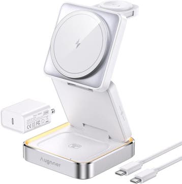 Draadloze Oplader iPhone/Watch | 52% Korting | Nu Snel!, Ophalen of Verzenden, Nieuw, Telefoonhanger of Accessoire