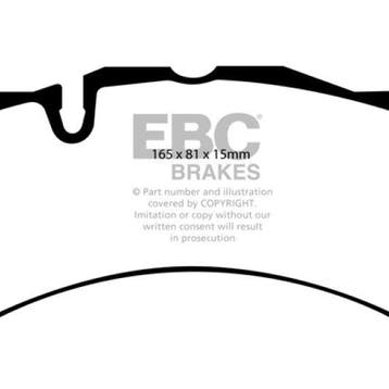 EBC 07-08 Ferrari 430 Scuderia 4.3 Yellowstuff Front Brake, Ophalen of Verzenden, Nieuw