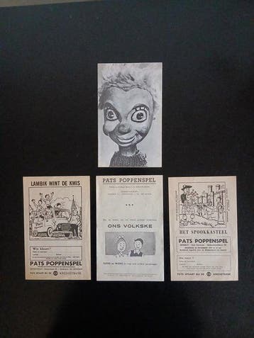 Suske en Wiske - 4 Promotioneel materiaal - Pats Poppenspel, Nieuw