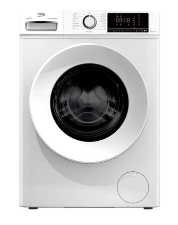 Beko Bw1o3721w – Wasmachine – 7 Kg – 1200 Tpm – Steam &, Ophalen of Verzenden, Nieuw, Voorlader, 85 tot 90 cm